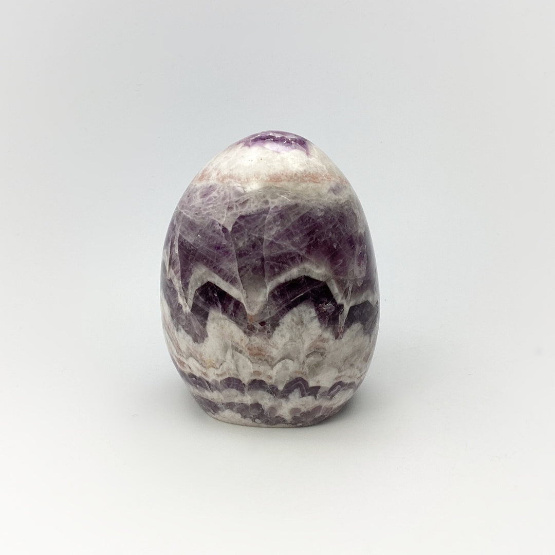 Chevron Amethyst Stand Up - Rocks and Gems Canada