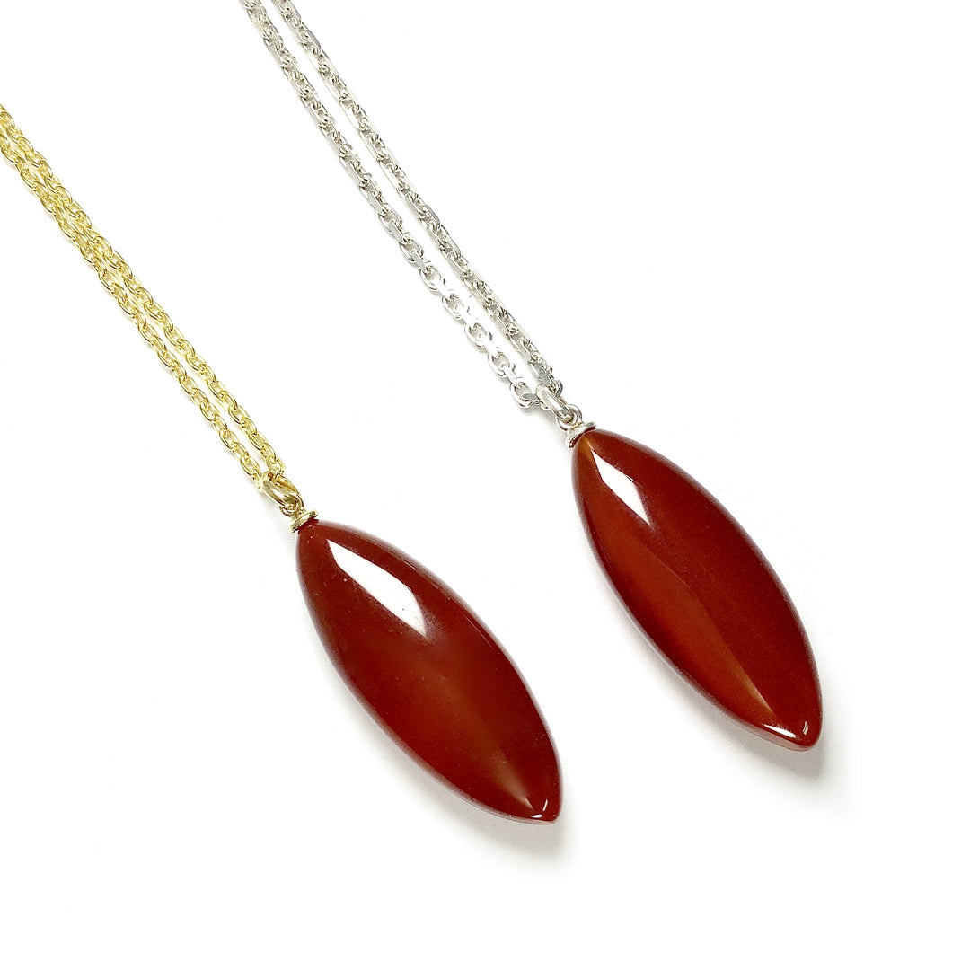 Carnelian Agate Pendant - Rocks and Gems Canada