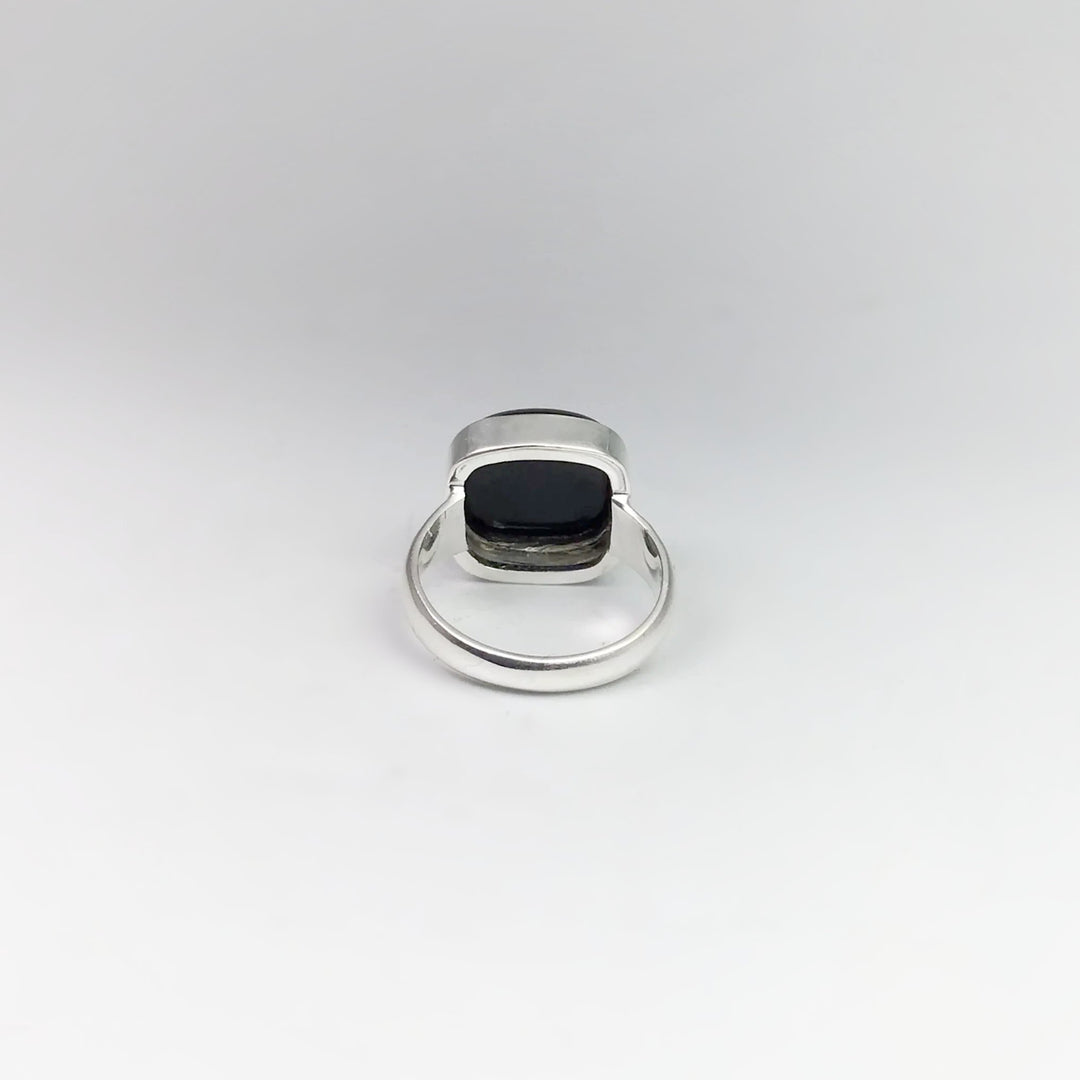 Black Onyx Ring - Rocks and Gems Canada
