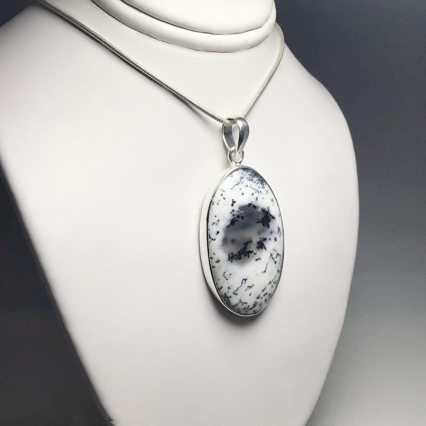 Dendritic Opal Pendant