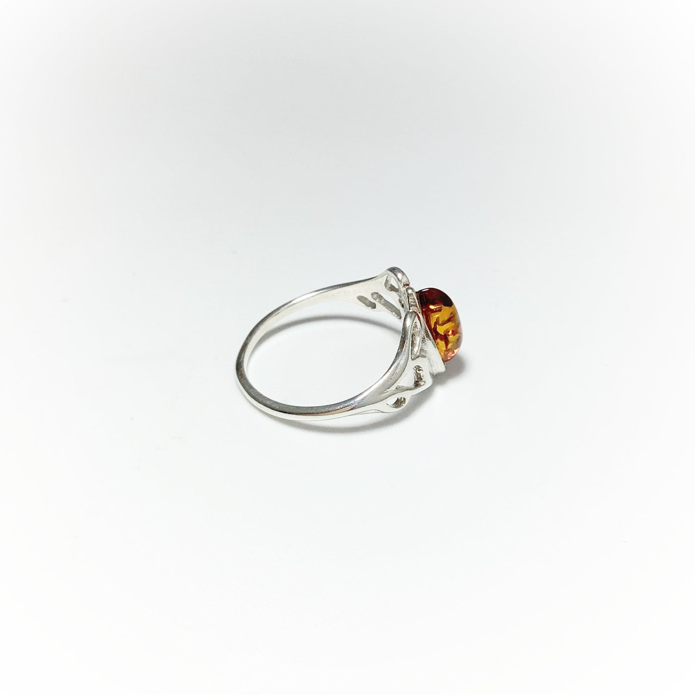 Cognac Amber Ring