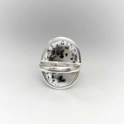 Dendritic Opal Ring