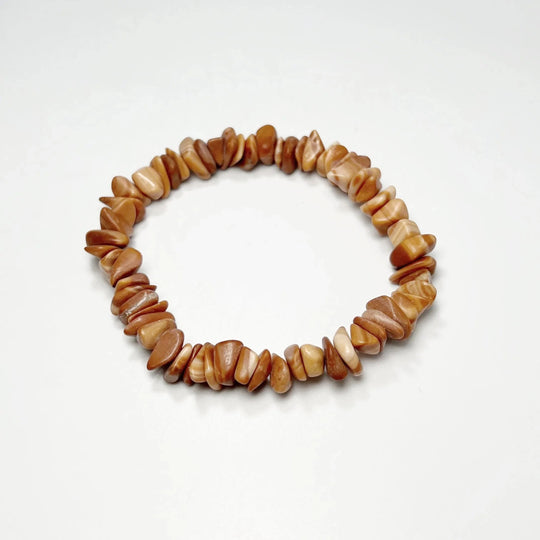 Mudline Jasper Chip Beaded Bracelet - Rocks and Gems Canada