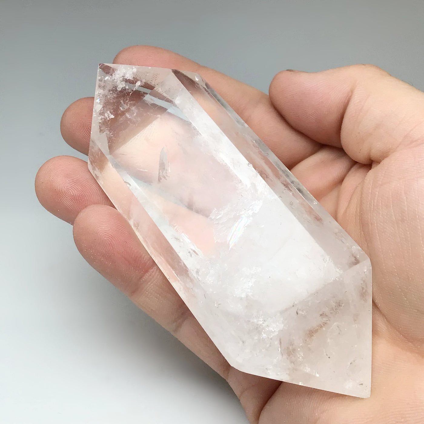 Double Terminated Clear Quartz Point