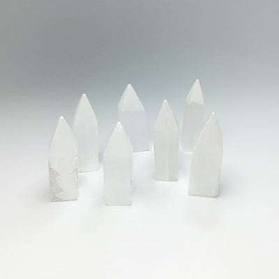 Selenite Point at $9 Each