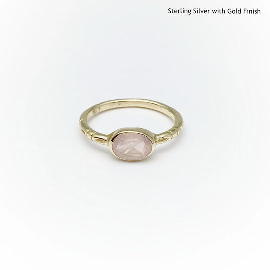 Rose Quartz Ring - Rocks and Gems Canada