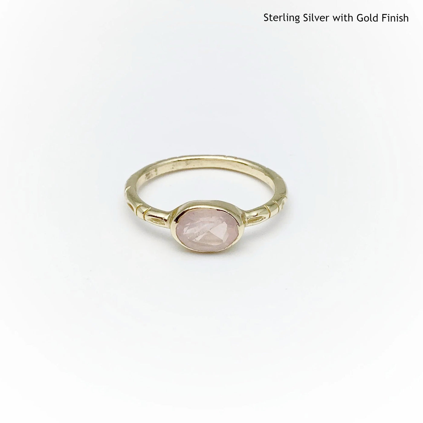 Rose Quartz Ring