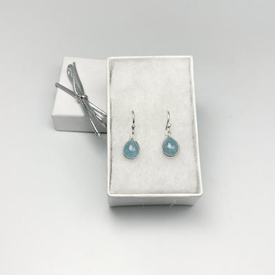 Aquamarine Dangle Earrings