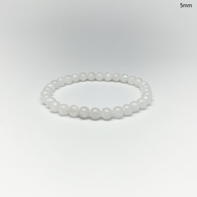 Moonstone Beaded Bracelet