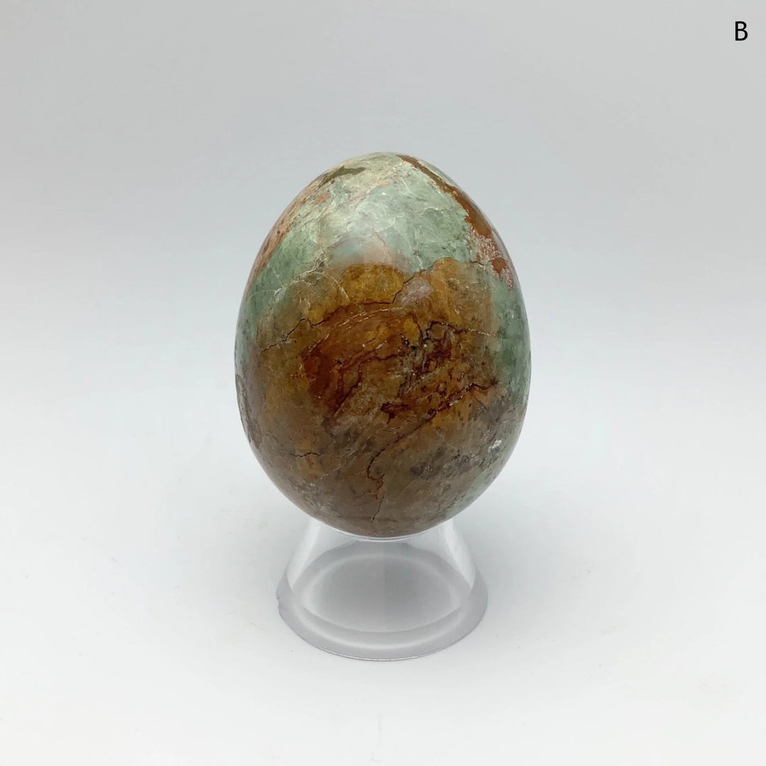 Chrysoprase Egg - Rocks and Gems Canada