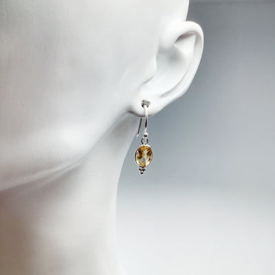 Citrine Dangle Earrings