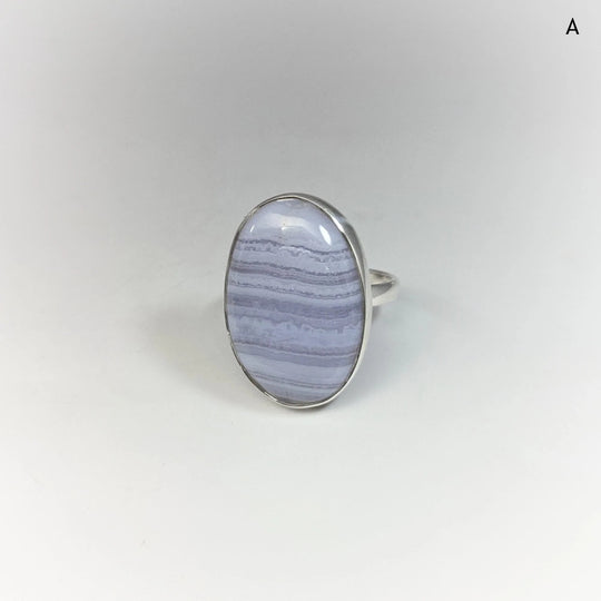Blue Lace Agate Ring - Rocks and Gems Canada