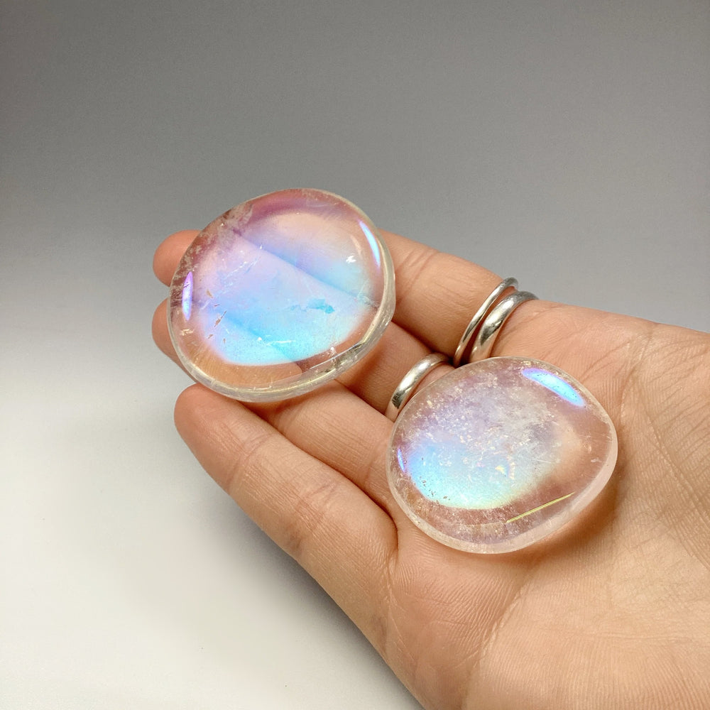 Opalescent Quartz Touch Stone - Rocks and Gems Canada