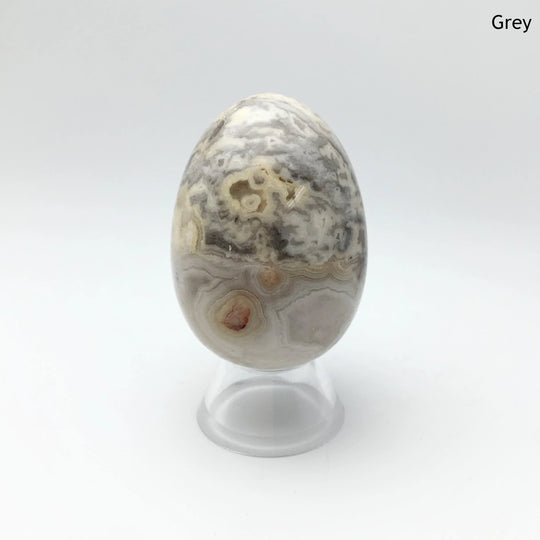 Crazy Lace Agate Egg - Rocks and Gems Canada