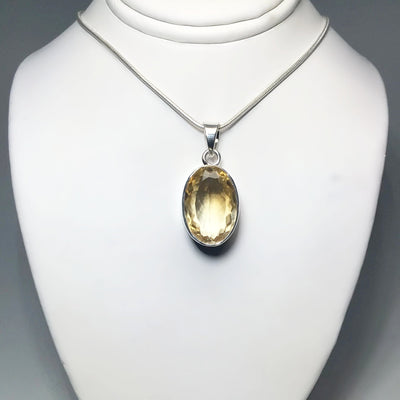 Natural Citrine Pendant