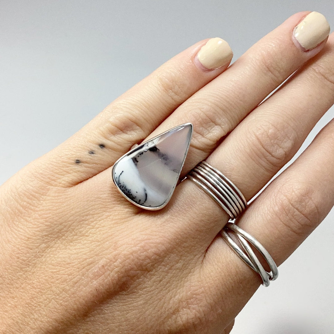 Dendritic Opal Ring - Rocks and Gems Canada