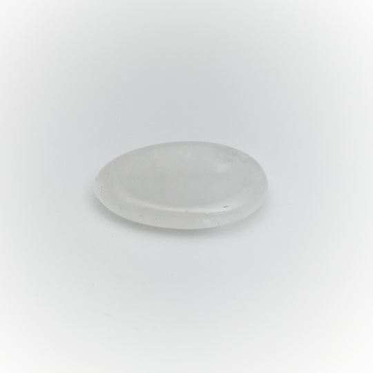 Small Worry Stone - Milky Quartz - Rocks and Gems Canada