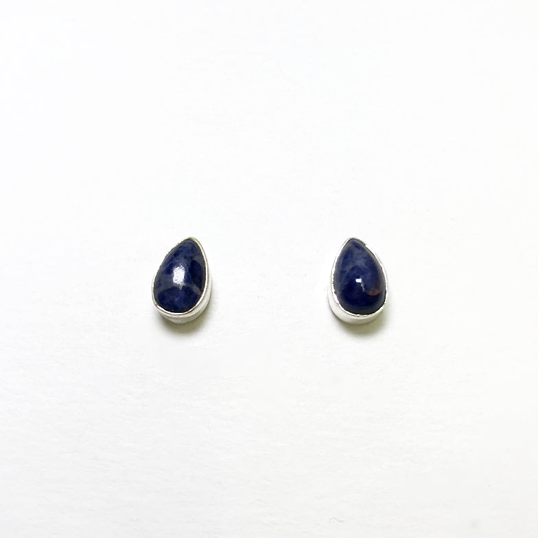 Sodalite Stud Earrings