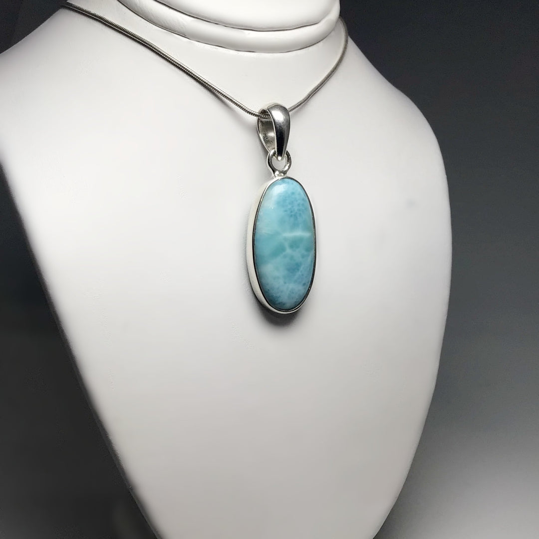 Larimar Pendant - Rocks and Gems Canada