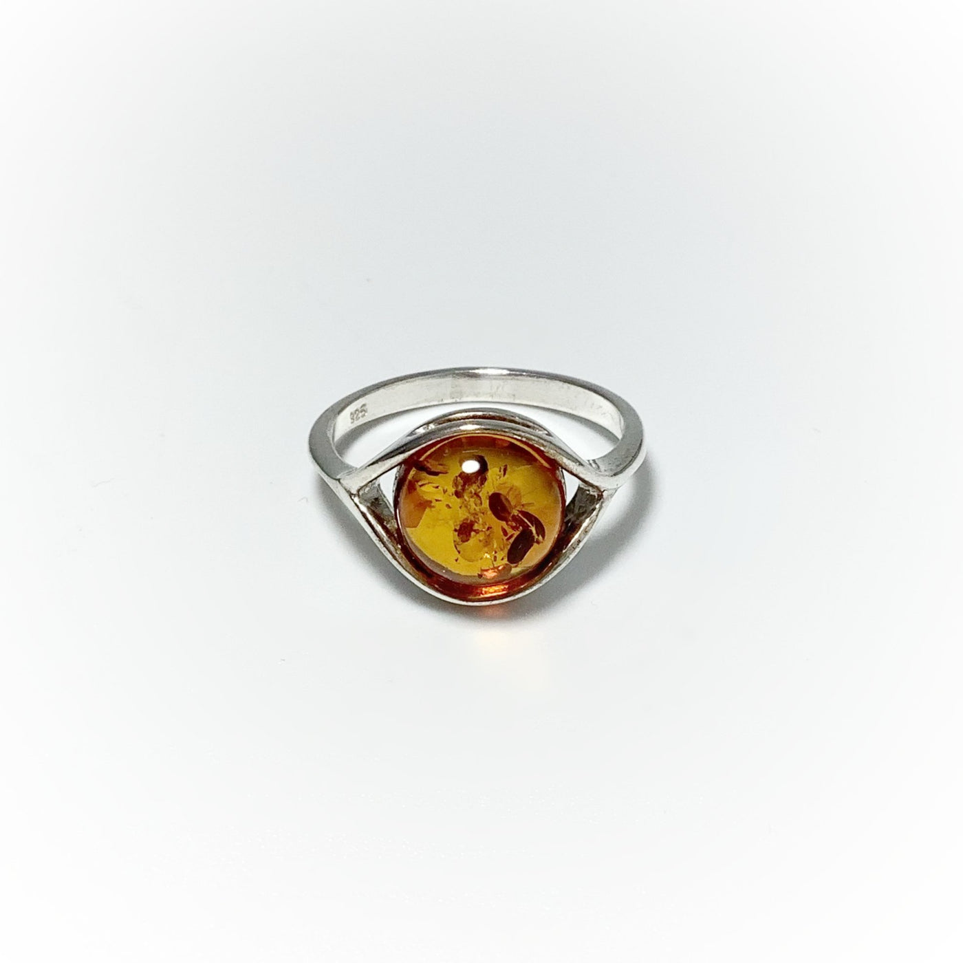 Cognac Amber Ring