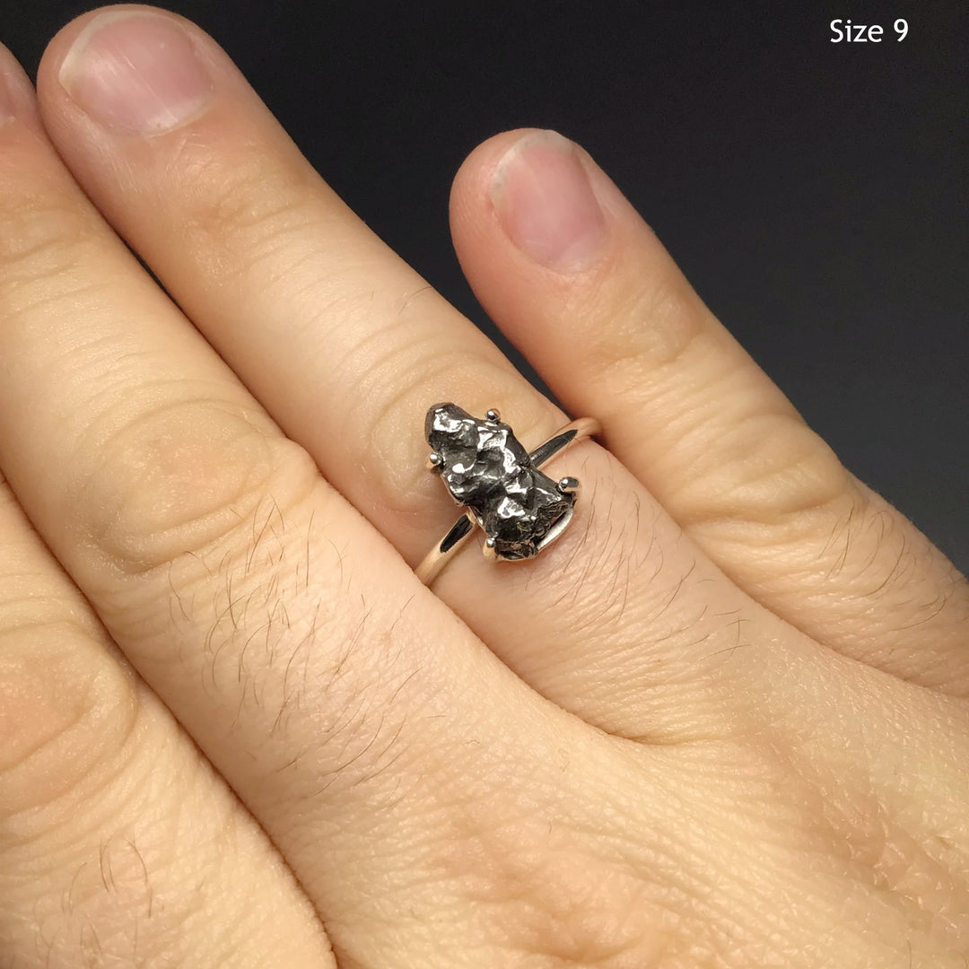 Campo Del Cielo Meteorite Ring - Rocks and Gems Canada