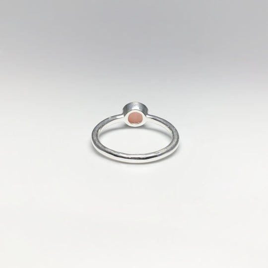 Pink Peruvian Opal Ring - Rocks and Gems Canada