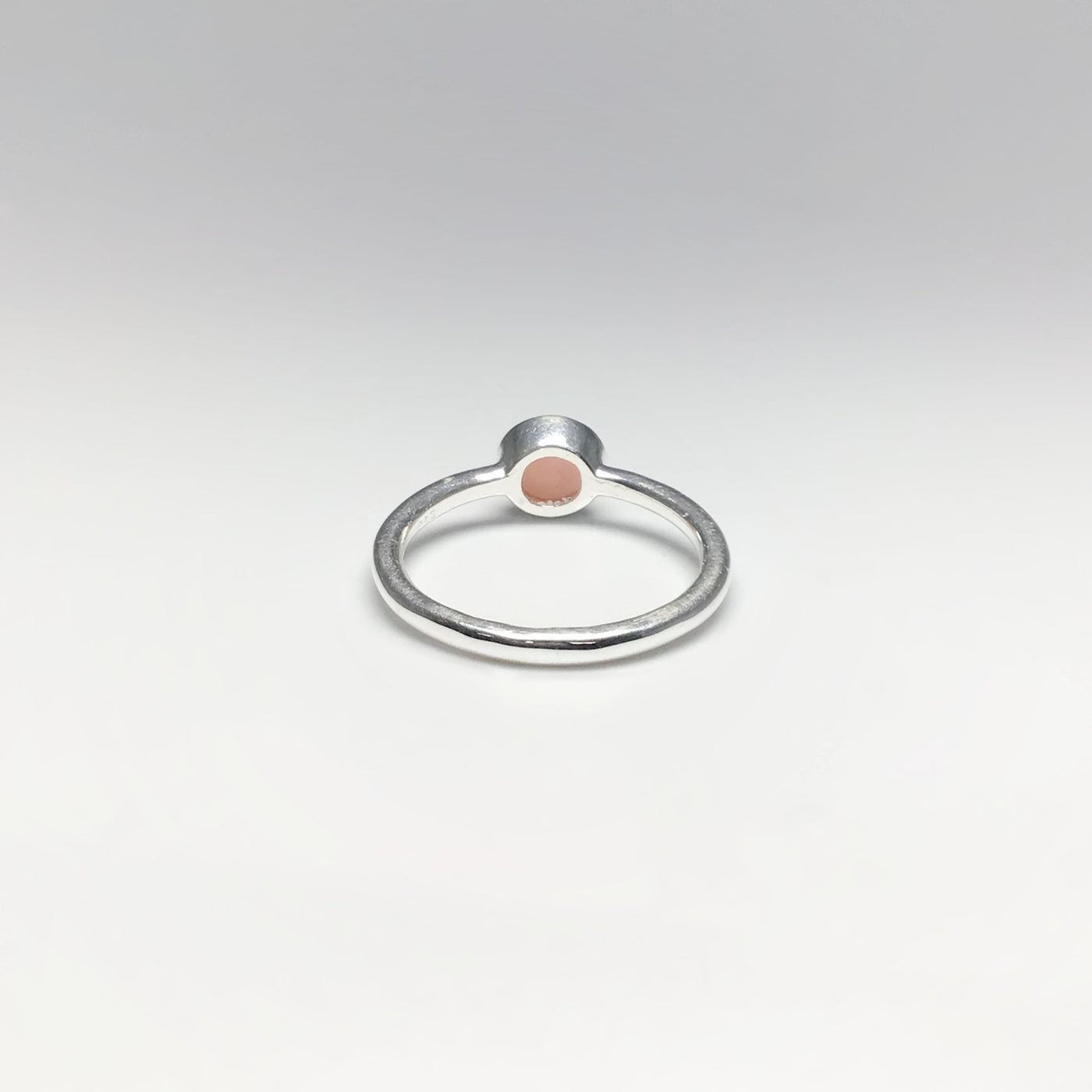 Pink Peruvian Opal Ring