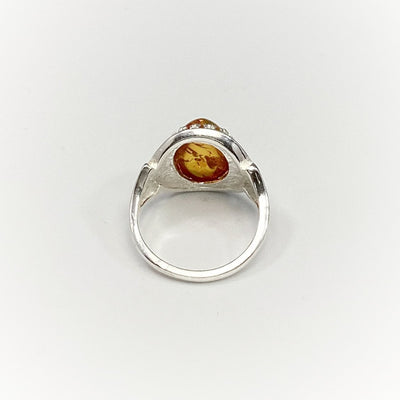 Cognac Amber Ring