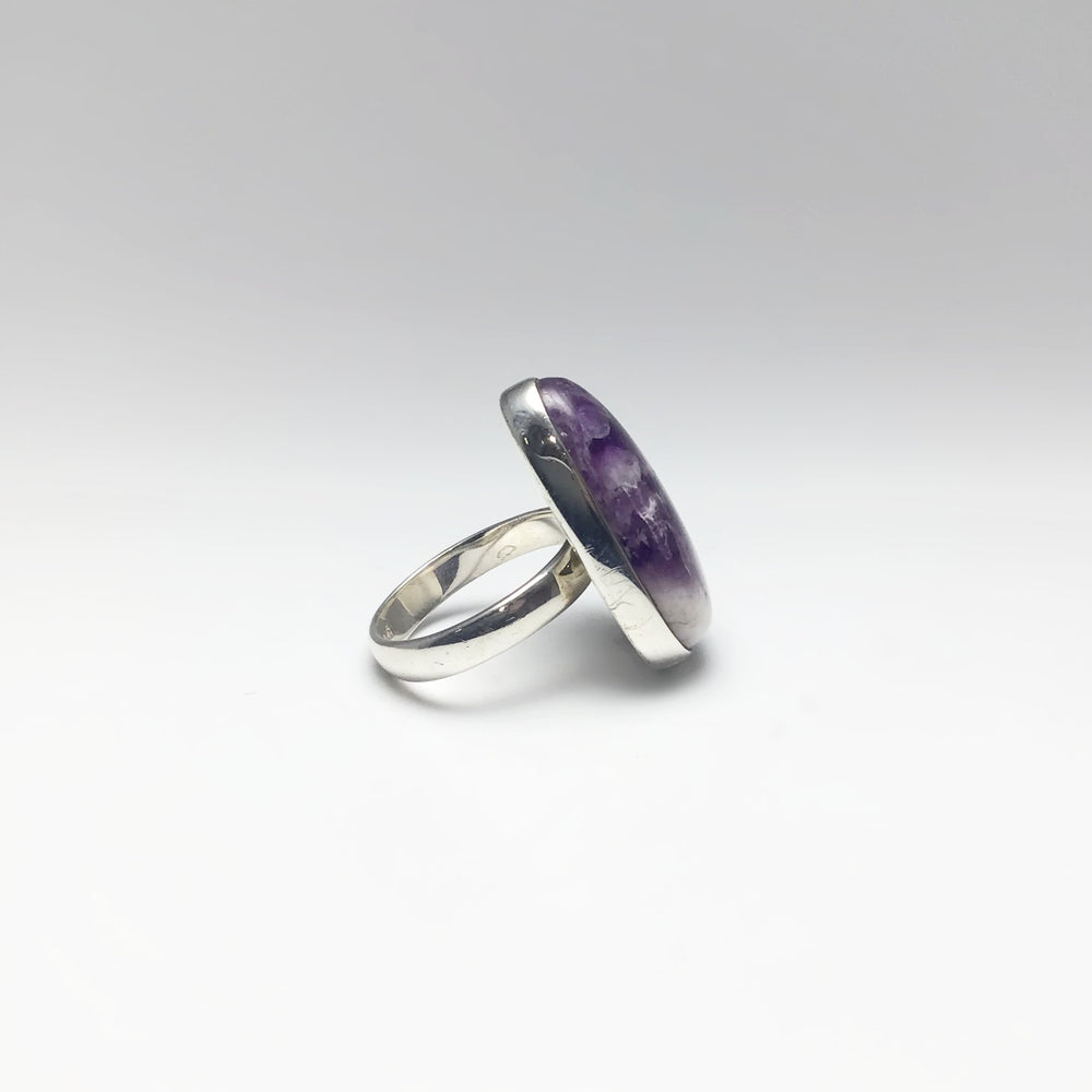 Chevron Amethyst Ring - Rocks and Gems Canada