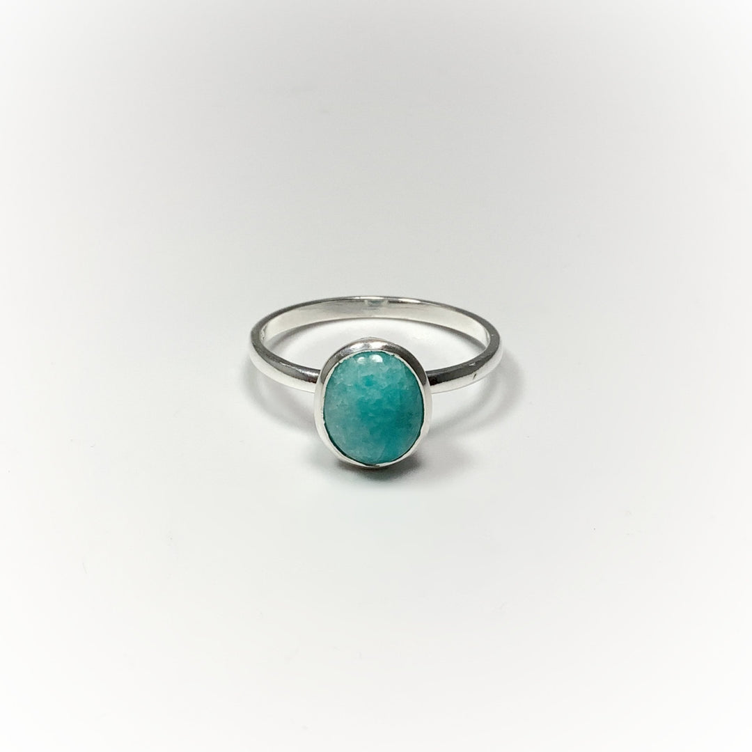 Amazonite Ring - Rocks and Gems Canada