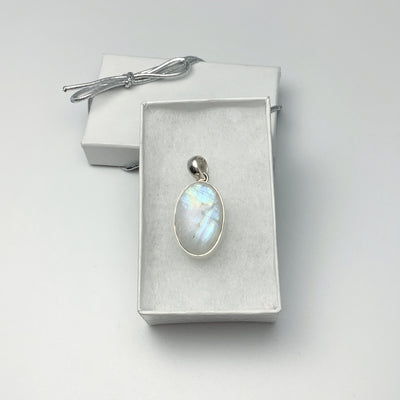 Rainbow Moonstone Pendant