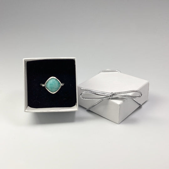 Amazonite Ring - Rocks and Gems Canada