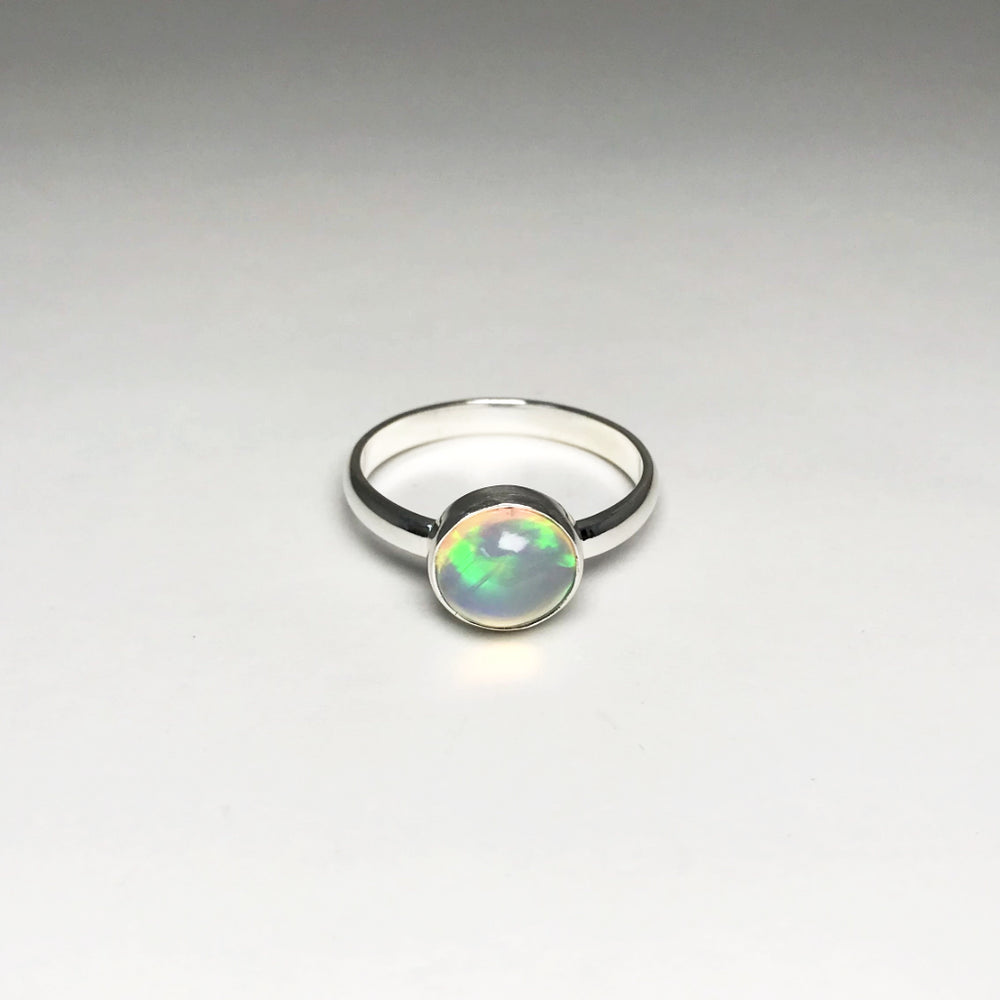Ethiopian Fire Opal Ring - Rocks and Gems Canada