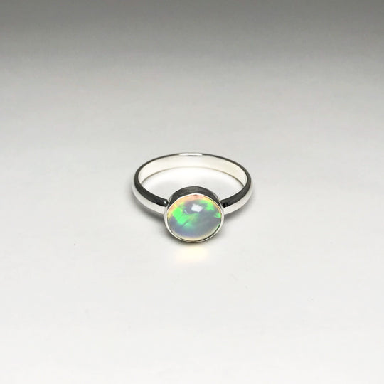Ethiopian Fire Opal Ring - Rocks and Gems Canada