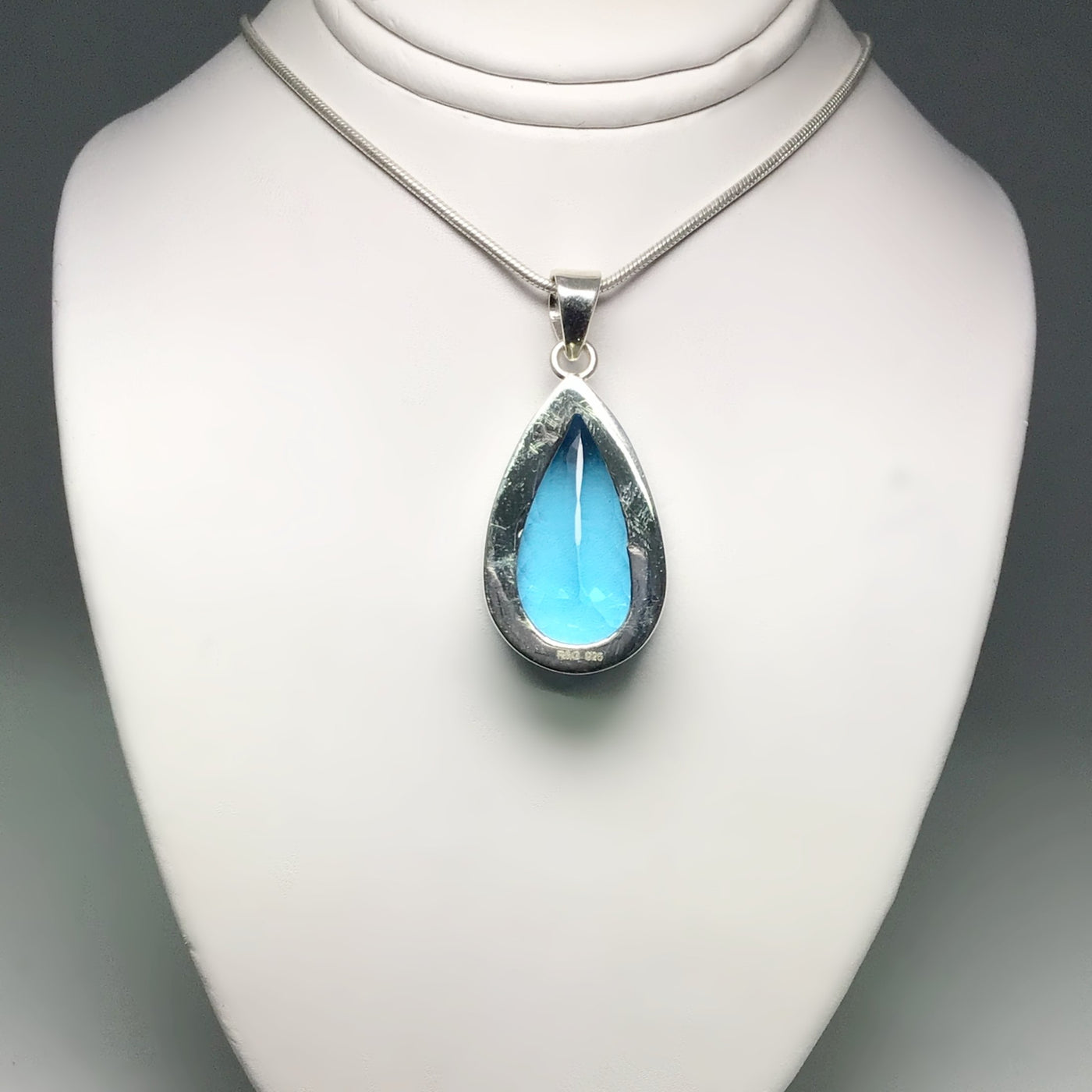 London Blue Topaz Pendant