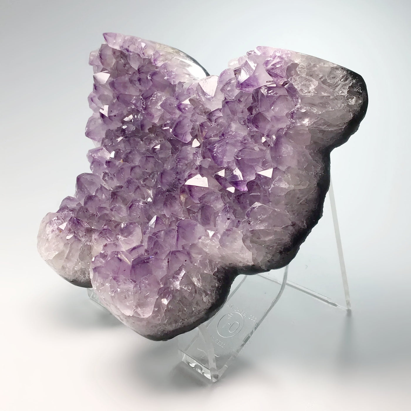 Amethyst Butterfly Druze Cluster