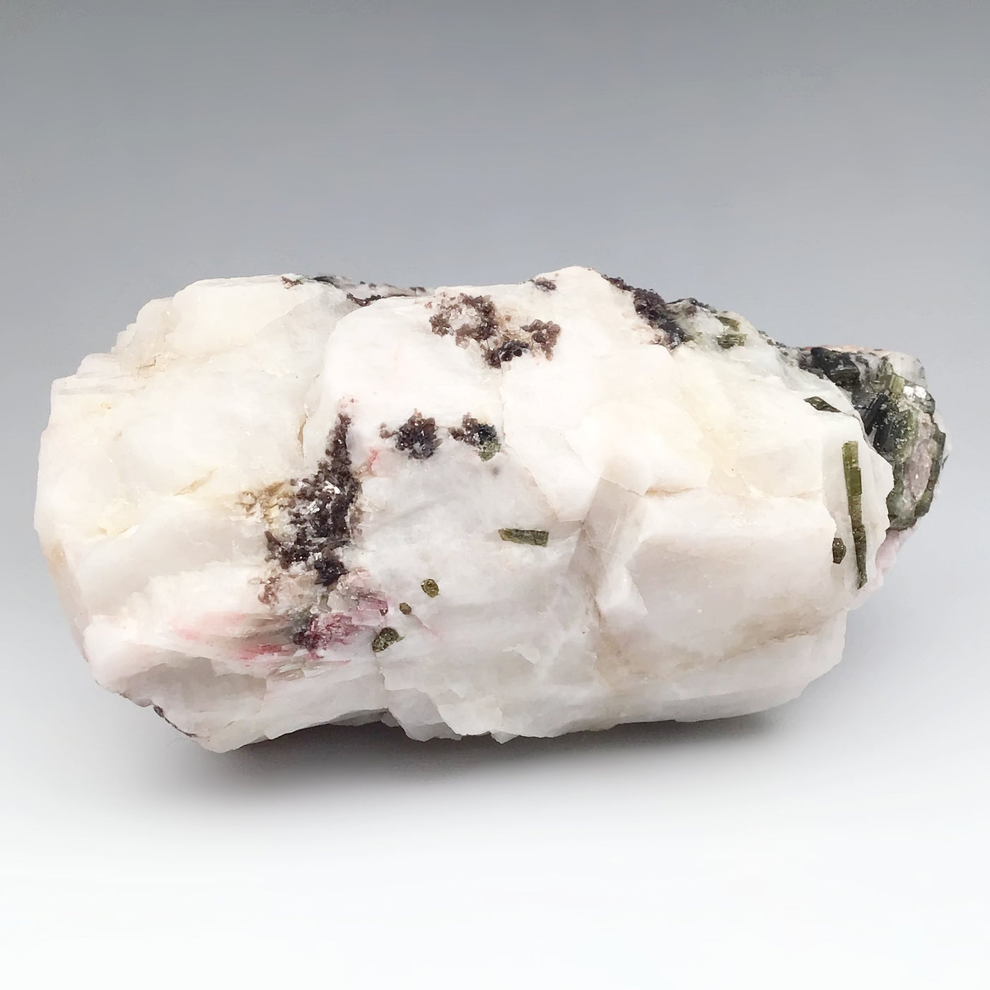 Green Tourmaline in Matrix