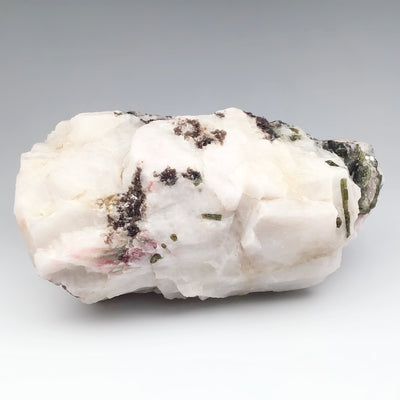 Green Tourmaline in Matrix