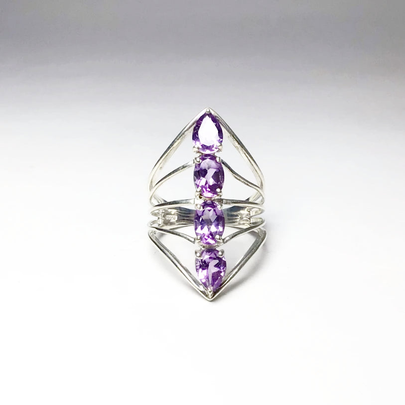 Amethyst Ring - Rocks and Gems Canada