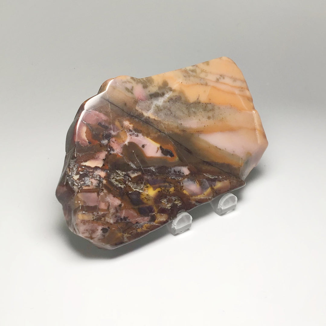 Bamboo Leaf Jasper Slice - Rocks and Gems Canada