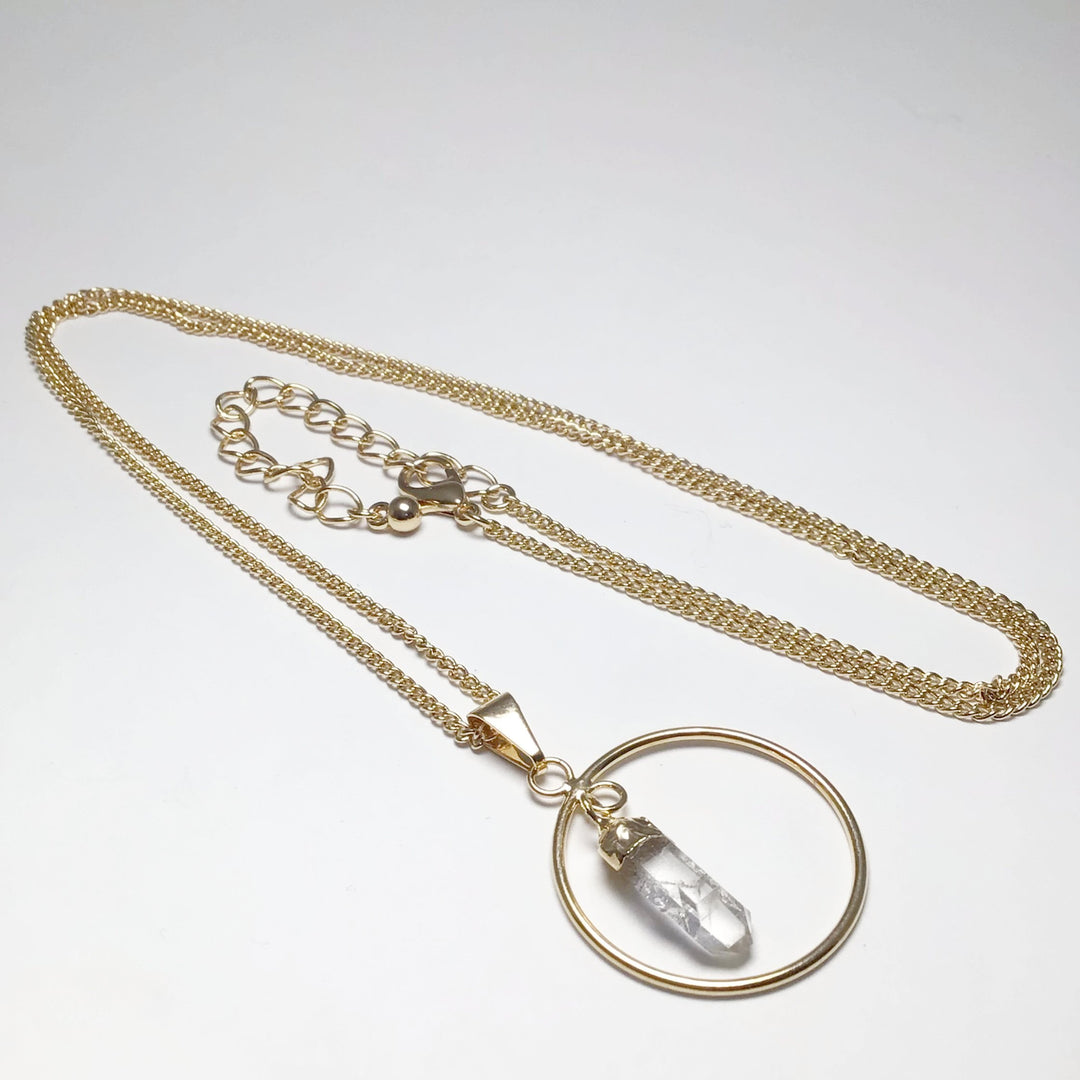 Quartz Necklace - Rocks and Gems Canada