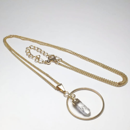 Quartz Necklace - Rocks and Gems Canada