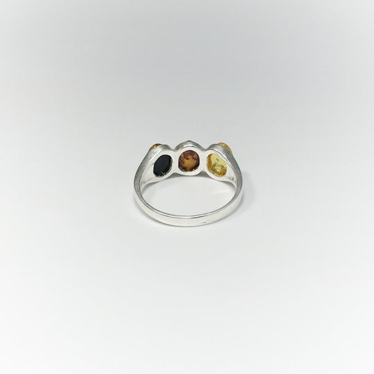 Mixed Amber Ring - Rocks and Gems Canada