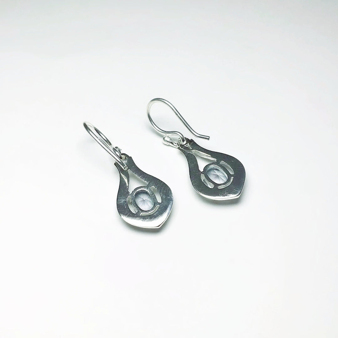 Mystic Topaz Dangle Earrings - Rocks and Gems Canada