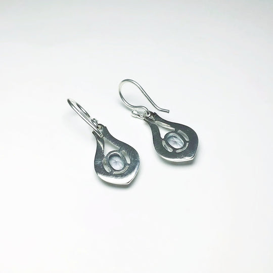 Mystic Topaz Dangle Earrings - Rocks and Gems Canada