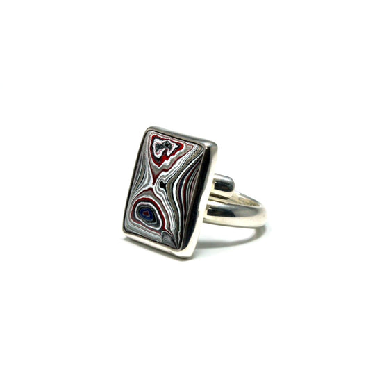 Fordite Ring - Rocks and Gems Canada