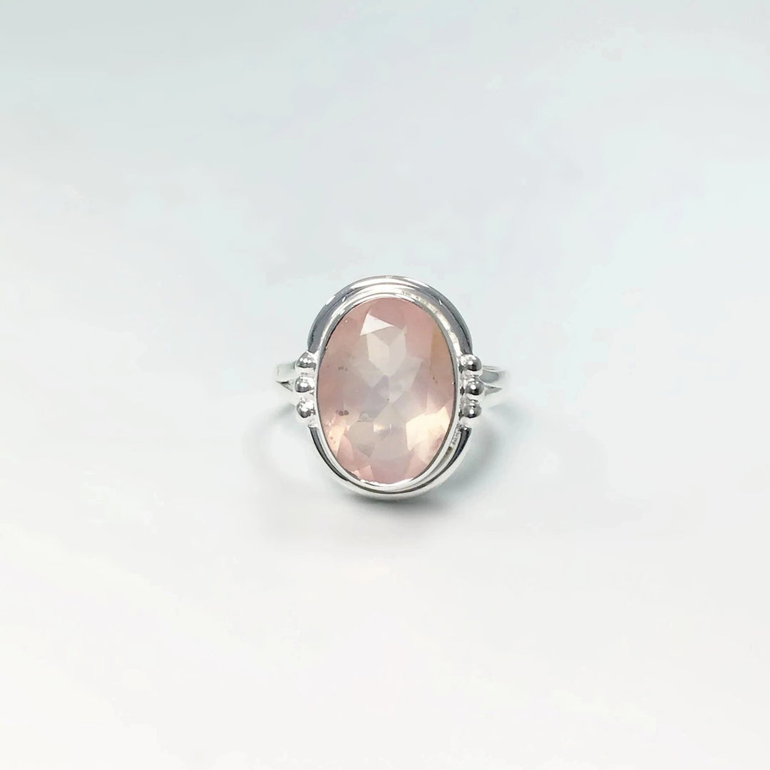 Rose Quartz Ring - Rocks and Gems Canada