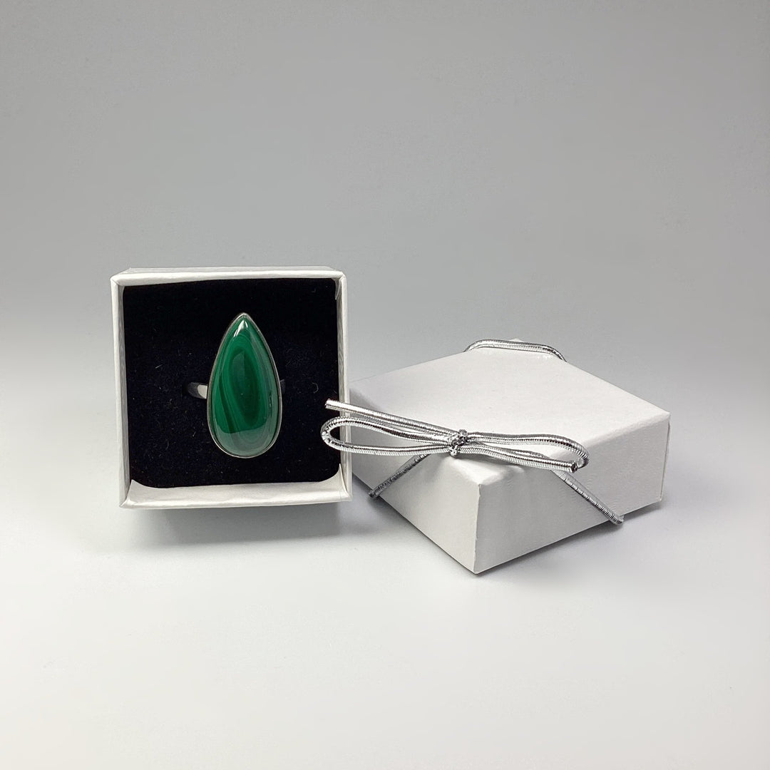 Malachite Ring - Rocks and Gems Canada