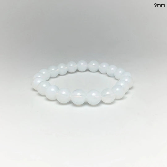 Moon Quartz Beaded Bracelet - Rocks and Gems Canada