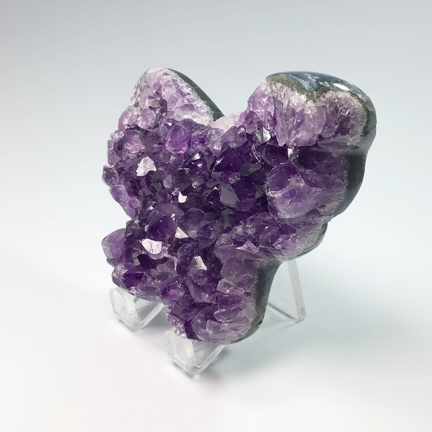 Amethyst Butterfly Druze Cluster